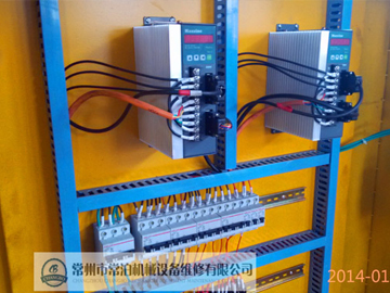 數控車改造-電氣排版